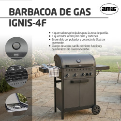 BARBACOA DE GAS AMIG IGNIS-4F ON(S)