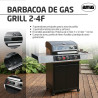 BARBACOA DE GAS GRILL 2-4F (S)